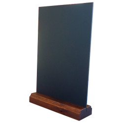 ცარცის დაფა ხის ფუძით